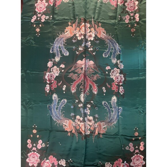 Vintage Chinese Silk Brocade Tapestry Textile 51" x 74" - Picture 1 of 15